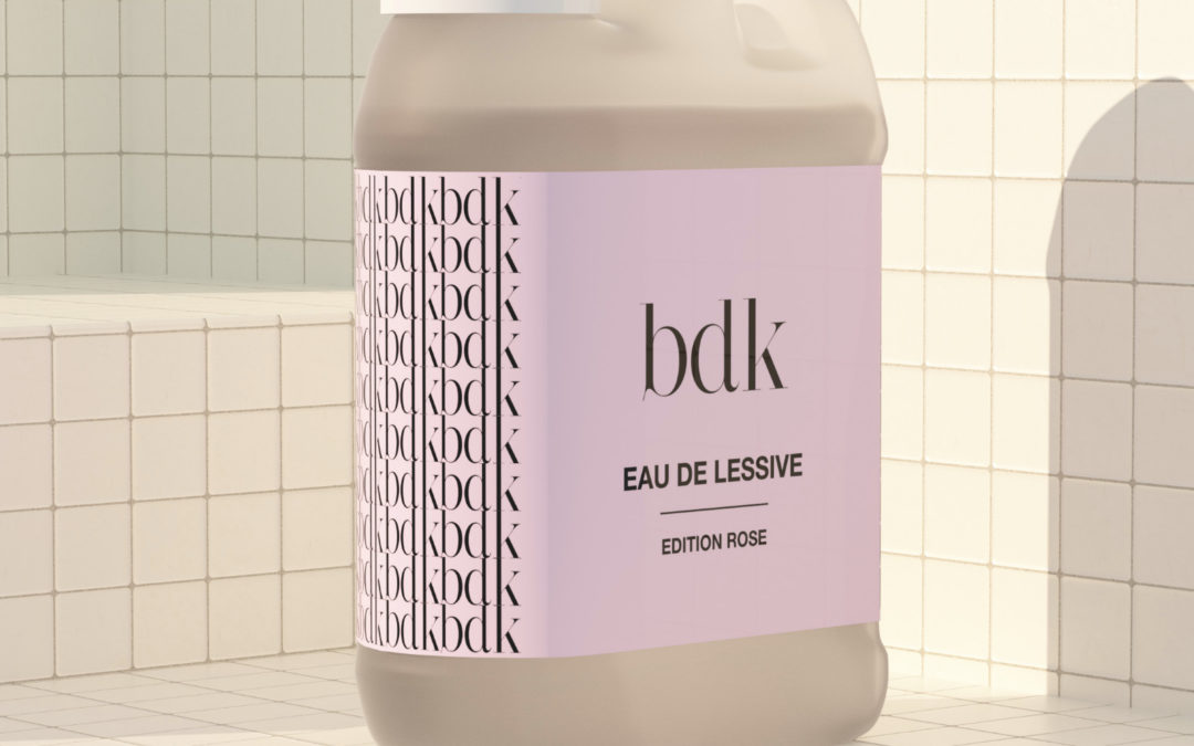 Nouvelle eau de lessive « édition rose »